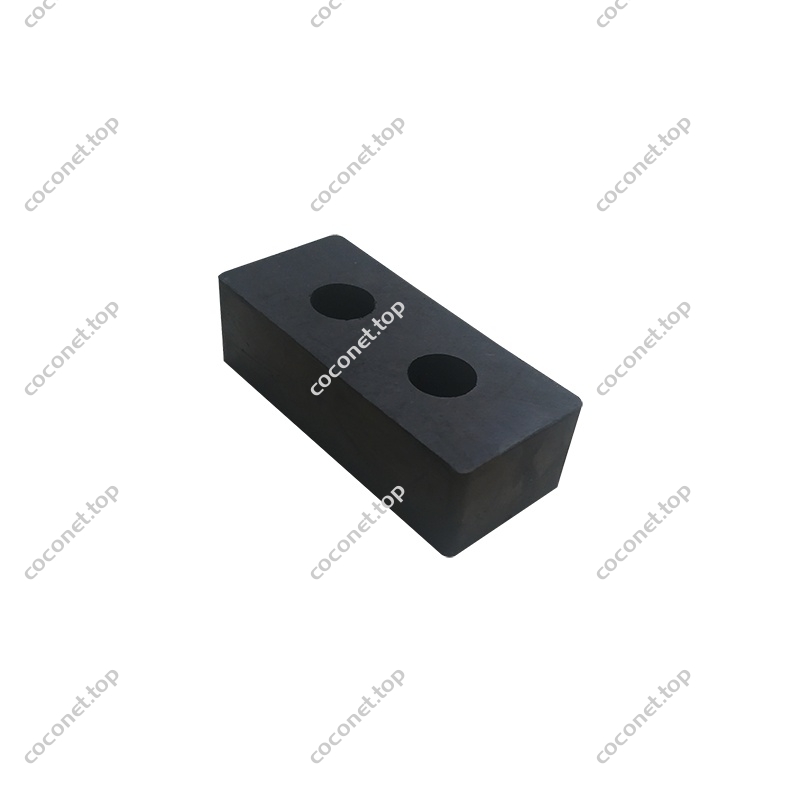 Rubber anti-collision blocks