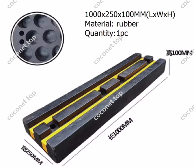 Rubber crash pads