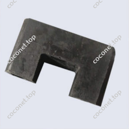 Customized mining car collision head rubber buffer block anti-collision block