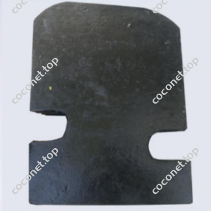 Rubber collision block